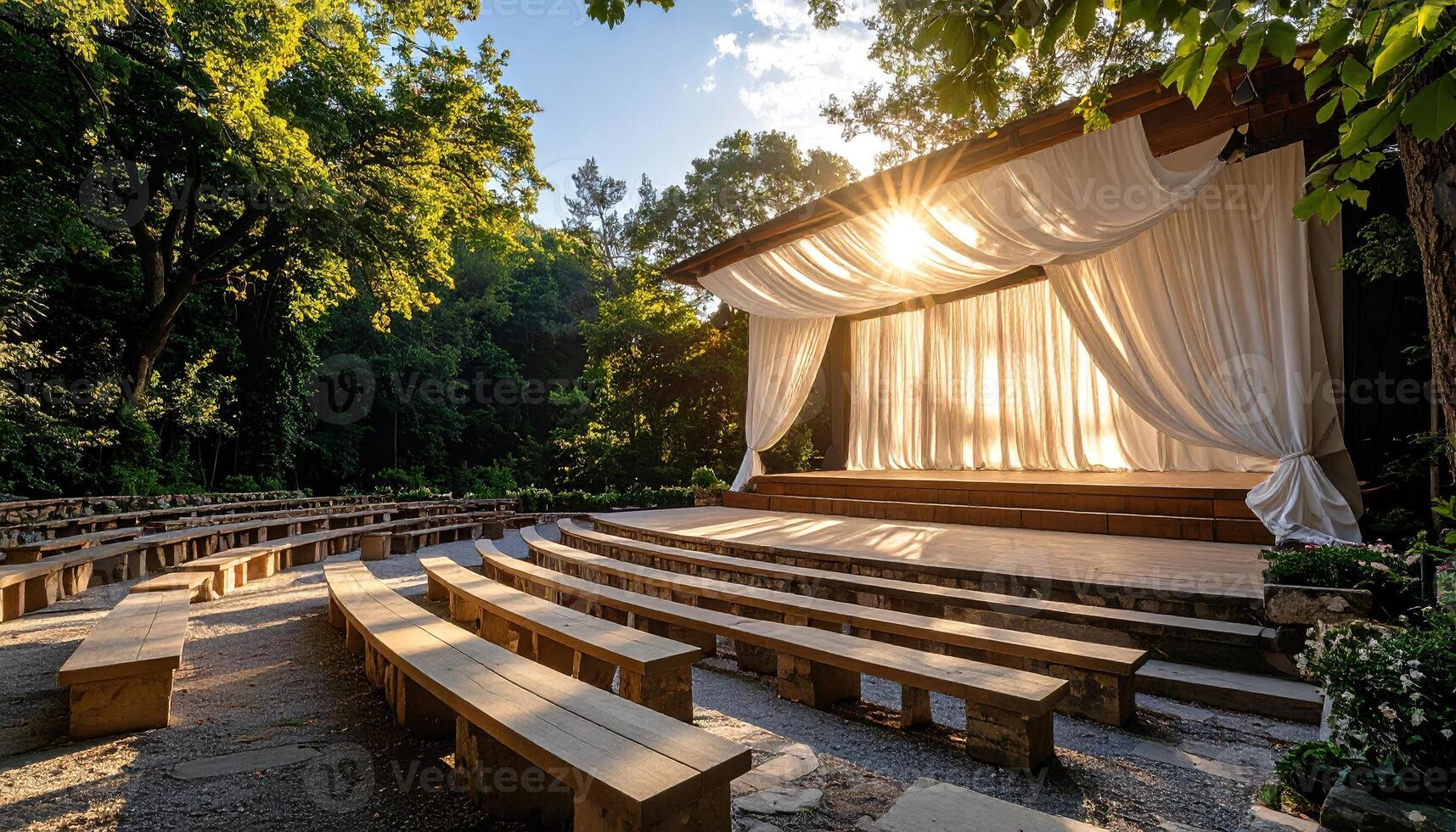 Outdoor Stage & Event Courtyard